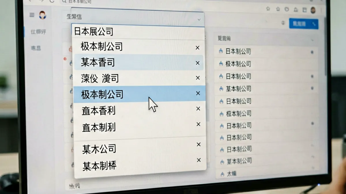 番号大全分类筛选界面演示，展示按制作公司和系列名称进行过滤的操作流程