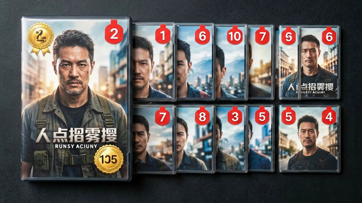 番号大全热度排行榜封面图，展示多张番号封面卡片按热度从高到低排列的榜单界面